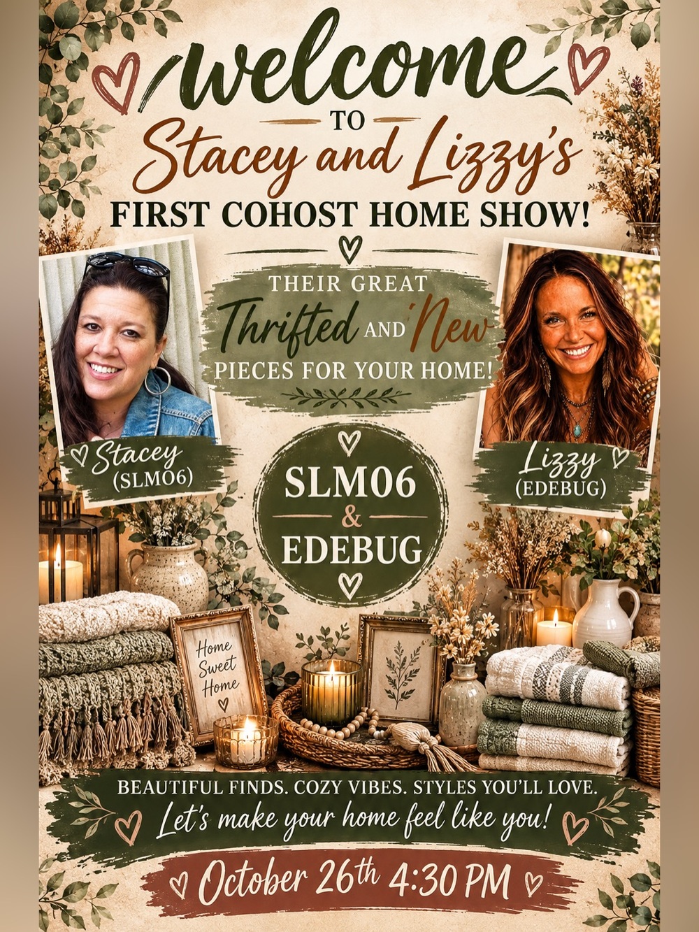 Home show! Co host with Edebug!